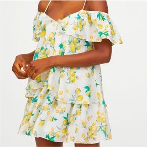 NWOT H&M Lemon print dress in sz 2